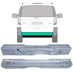 Vnútorný a vonkajší zadný opravný plech pre Mercedes Vito W639 2003-2014 / Sada 12561