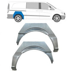 Lem zadného blatníka pre Mercedes Vito W639 2003-2014 / Ľavý / Pravá / Ľavá+Pravá / Sada 12917