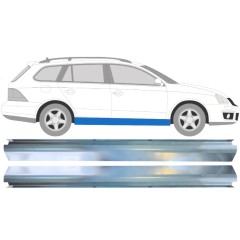 Opravný plech prahu pre Volkswagen Golf 5 Variant 2007-2010 / COMBI / Sada 11850