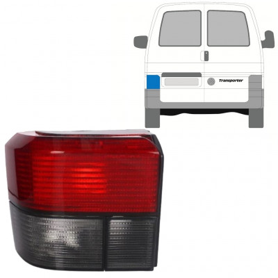 Dymová zadná lampa pre VW Transporter T4 1990- / Ľavý 7430