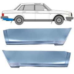 Opravný plech zadného blatníka spodná časť pre Volvo 240 1975-1993 / Ľavý / Pravá / Sada 12785