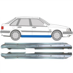 Kompletný prah pre Volvo 440 460 1988-1997 / Ľavá+Pravá / Sada 9430