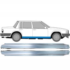 Kompletný prah pre Volvo 740 760 1982-1992 / Ľavá+Pravá / Sada 9532