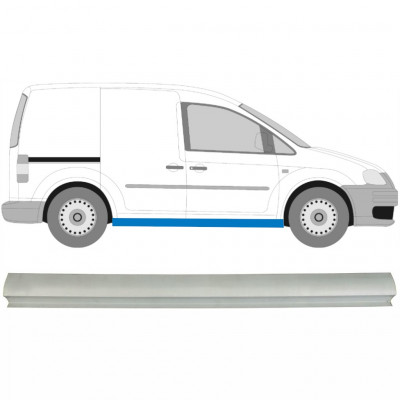 Opravný plech prahu pre VW Caddy 2004-2015 / Vľavo = Vpravo (symetrické) 7080