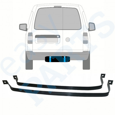 Objímky palivovej nádrže pre VW Caddy 2004-2015 9391