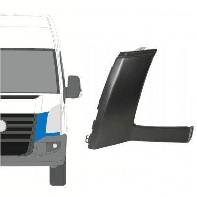 Lišta pod svetlometom pre Volkswagen Crafter 2005-2011 / Ľavý 9051