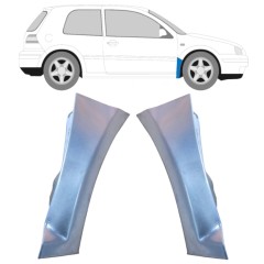 Opravný plech predného blatníka pre Volkswagen Golf 4 1997-2006 / Ľavá+Pravá / Sada 9676