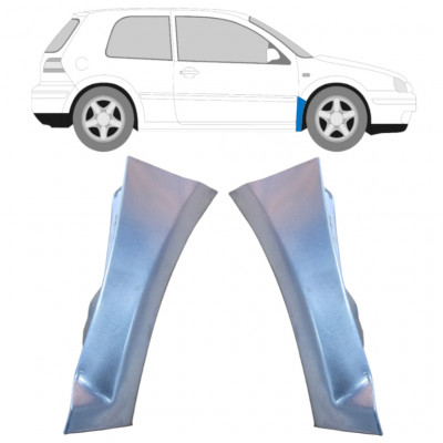 Opravný plech predného blatníka pre VW Golf MK4 1997-2006 / Ľavá+Pravá 9676