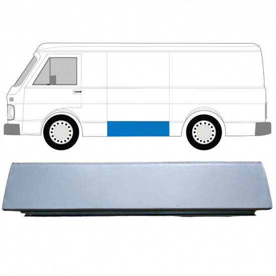 Opravný plech boku pre Volkswagen LT 1975-1996 / Ľavý 7964