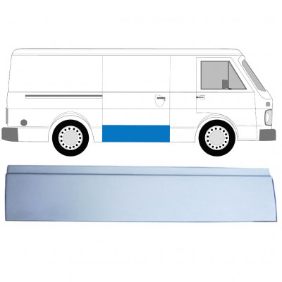 Opravný plech posuvných dverí pre Volkswagen LT 1975-1996 / Pravá 9008