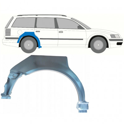 Lem zadného blatníka pre VW Passat B5 1996-2005 / Pravá / COMBI 8919