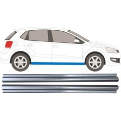 Opravný plech prahu pre Volkswagen Polo 2009-2017 / Ľavý / Pravá / Ľavá+Pravá / Sada 12910