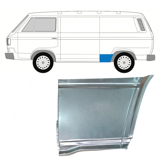 Lem zadného blatníka pre VW Transporter T3 1979-1992 / Ľavý 11087