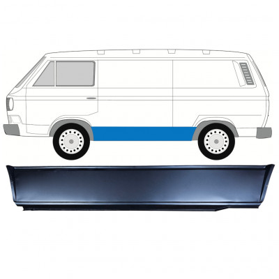 Opravný plech boku pre VW Transporter T3 1979-1992 / Ľavý 8168