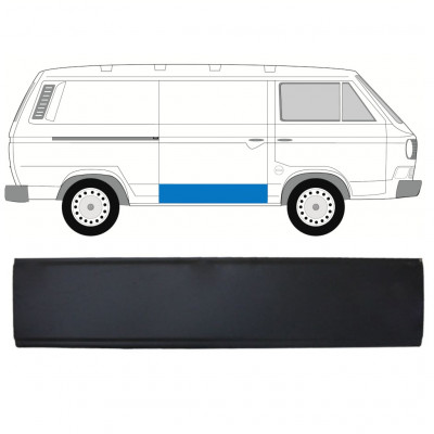 Opravný plech posuvných dverí pre VW Transporter T3 1979-1992 / Pravá 8169