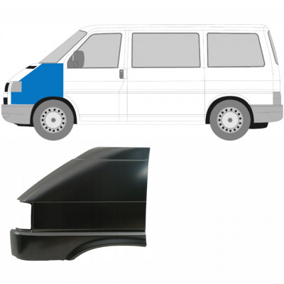 Predný blatník pre VW Transporter T4 1990-1996 / Ľavý 7239