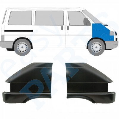 Predný blatník pre VW Transporter T4 1990-1996 / Ľavá+Pravá / Sada 10588