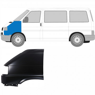 Predný blatník pre VW Transporter T4 1996-2003 / Ľavý 7241