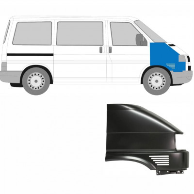 Predný blatník pre VW Transporter T4 1996-2003 / Pravá 7242