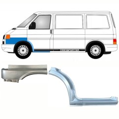 Opravný plech prahu + predného podbehu + predného blatníka pre Volkswagen Transporter T4 1996-2003 / Ľavý / Sada 10042