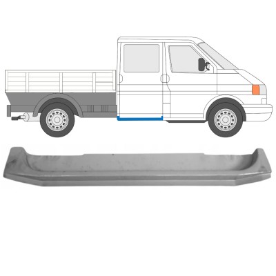 Opravný plech prahu zadných dverí pre Volkswagen Transporter T4 1990-2003 / Pravá 16106