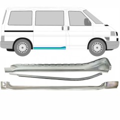Opravný plech prahu posuvných dverí pre Volkswagen Transporter T4 1990-2003 / Pravá / Sada 10289