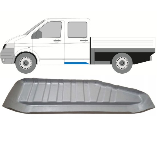 Nástupný práh oprava pre Volkswagen Transporter T5 2003-2015 / Ľavý 16846
