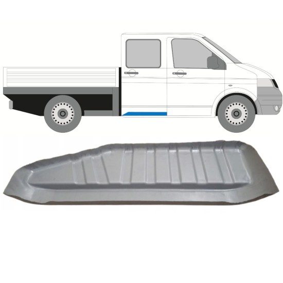 Nástupný práh oprava pre Volkswagen Transporter T5 2003-2015 / Pravá 16837