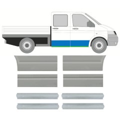 Opravný plech prahu zadných dverí pre Volkswagen Transporter T5 2003-2015 / Ľavá+Pravá / Sada 10266