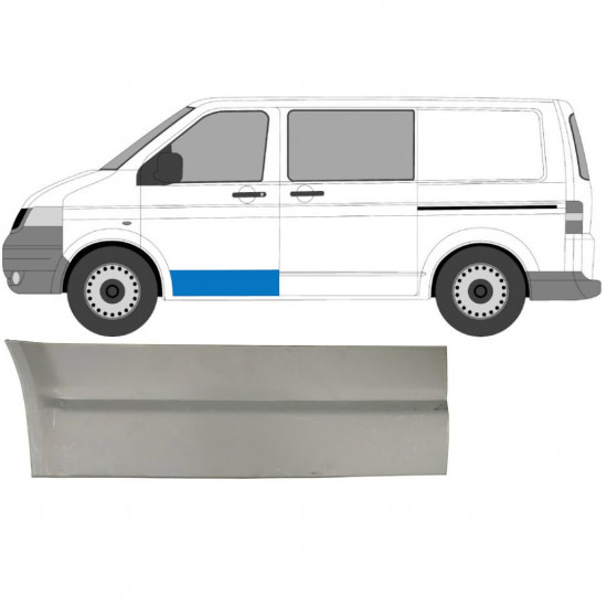 Opravný plech predných dverí pre VW Transporter T5 2003-2015 / Ľavý 7143