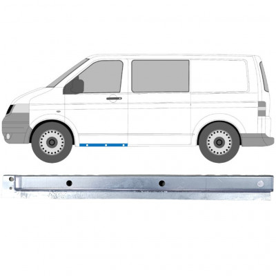 Opravný plech prahu predných dverí pre VW Transporter T5 2003-2015 / Ľavý 12000