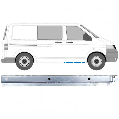 Opravný plech vnútorného prahu predných dverí pre VW Transporter T5 2003-2015 / Pravá 11999