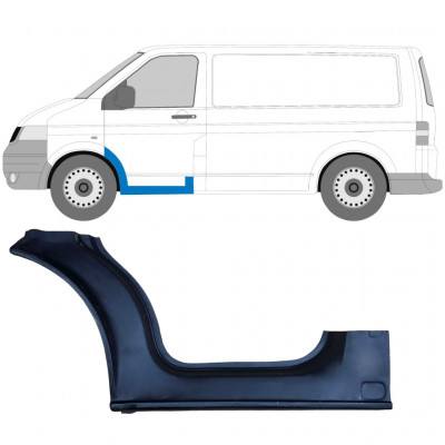 Opravný plech prahu predných dverí pre VW Transporter T5 2003-2015 / Ľavý 7139