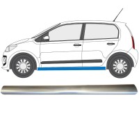 Opravný plech spodnej časti prahu pre Volkswagen UP! 2011- / Ľavý 14819 Opravný plech spodnej časti prahu pre Volkswagen UP! 2011- / Ľavý 14819