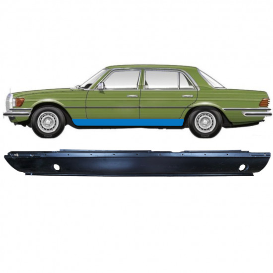 Opravný plech prahu pre Mercedes S-class 1972-1980 / Ľavý 11949