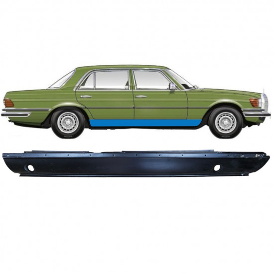 Opravný plech prahu pre Mercedes S-class 1972-1980 / Pravá 11948