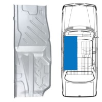 Opravný plech podlahy pre Mercedes W123 1975-1985 / Ľavý 16051