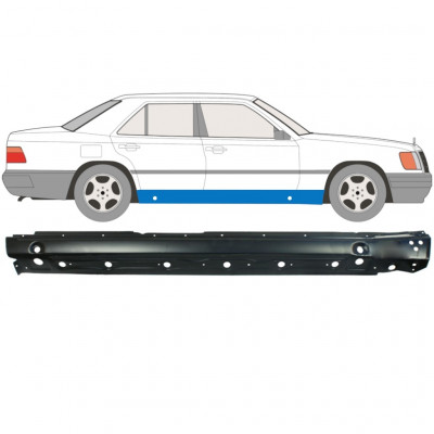 Opravný plech prahu pre Mercedes W124 1984-1996 / Pravá 8668