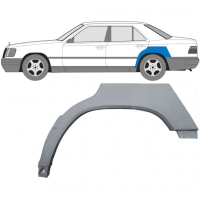 Lem zadného blatníka pre Mercedes W124 1984-1996 / Ľavý 6759