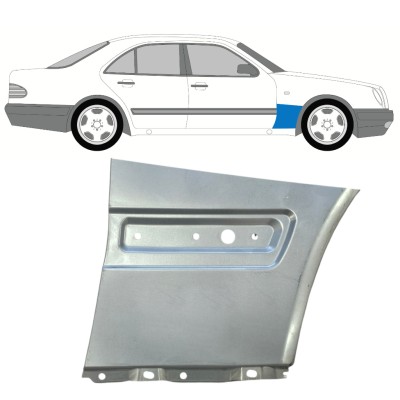 Opravný plech predného blatníka pre Mercedes E-Class W210 1995-2003 / Pravá 14701