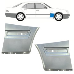 Opravný plech predného blatníka pre Mercedes E-Class W210 1995-2003 / Ľavá+Pravá / Sada 14703
