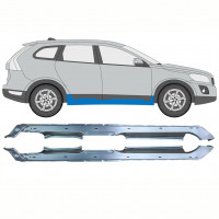 Opravný plech prahu pre Volvo Xc60 2008-2017 / Ľavá+Pravá / Sada 10345