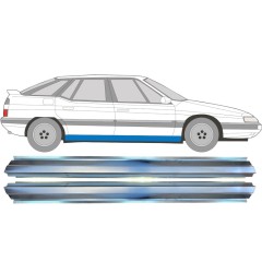Opravný plech prahu pre Citroen XM 1989-2000 / Ľavá+Pravá / Sada 11344