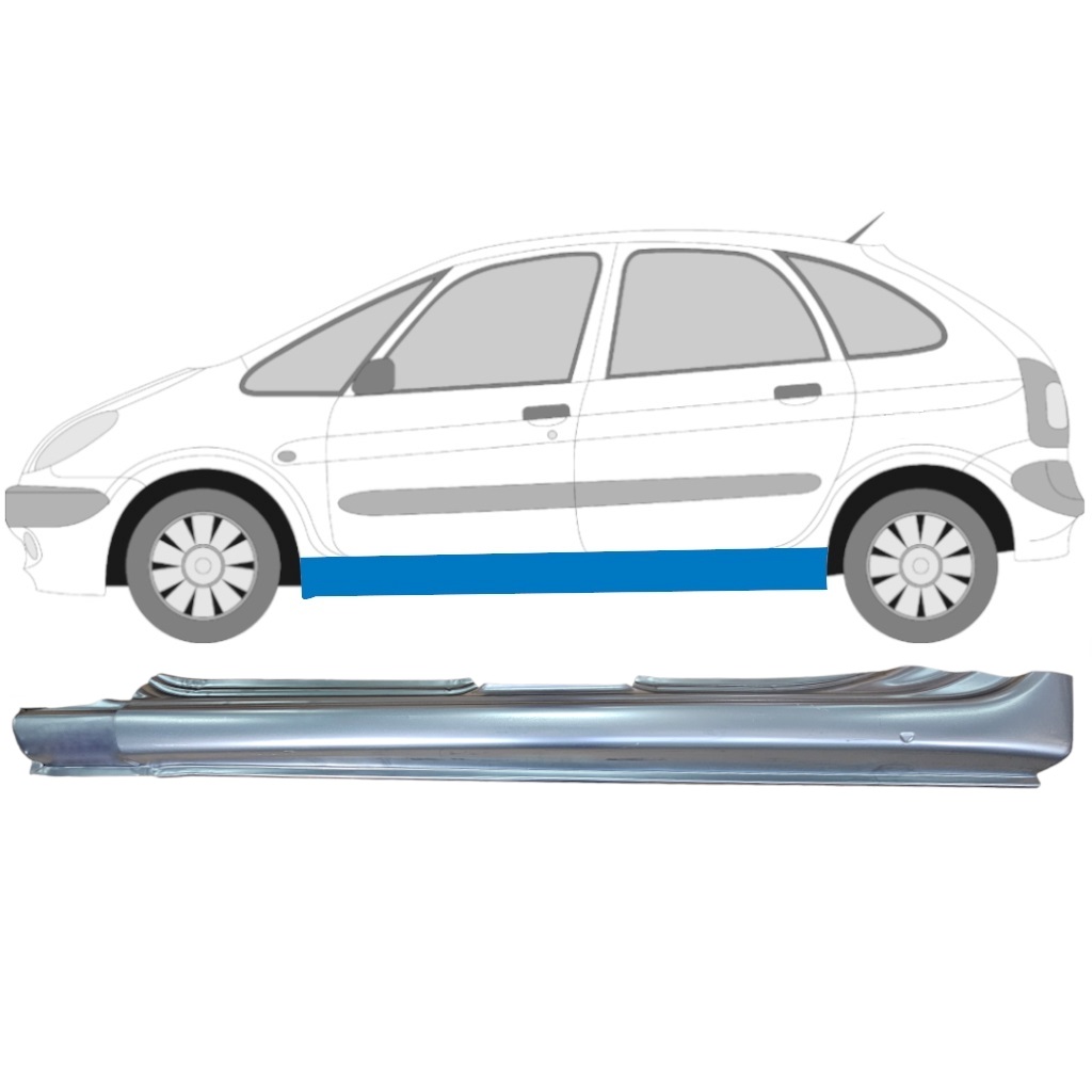 Kompletný Prah Pre Citroen Xsara Picasso 1999-2012 / Ľavý 5194