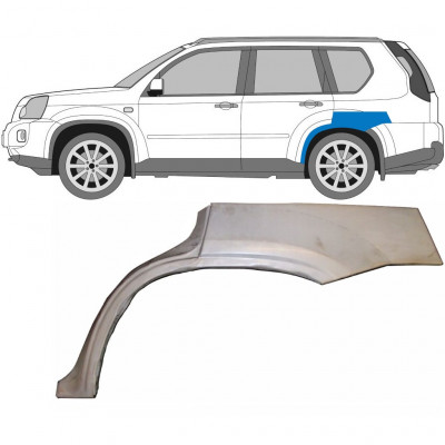 Lem zadného blatníka pre Nissan X-TRAIL 2007-2014 / Ľavý 6845