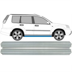 Opravný plech prahu pre Nissan X-Trail 2001-2007 / Ľavá+Pravá / Sada 10599