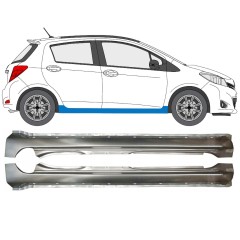 Kompletný prah pre Toyota Yaris 2011-2020 / Ľavá+Pravá / Sada 14587