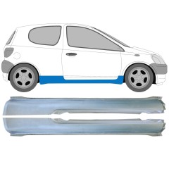 Kompletný prah pre Toyota Yaris 1999-2005 / Ľavá+Pravá / Sada 9214