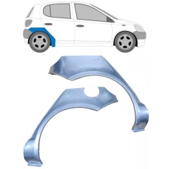 Lem zadného blatníka pre Toyota Yaris 1999-2005 / Ľavá+Pravá / Sada 9215