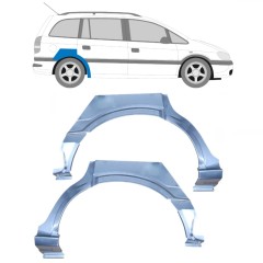 Lem zadného blatníka pre Opel Zafira A 1999-2005 / Ľavá+Pravá / Sada 9403